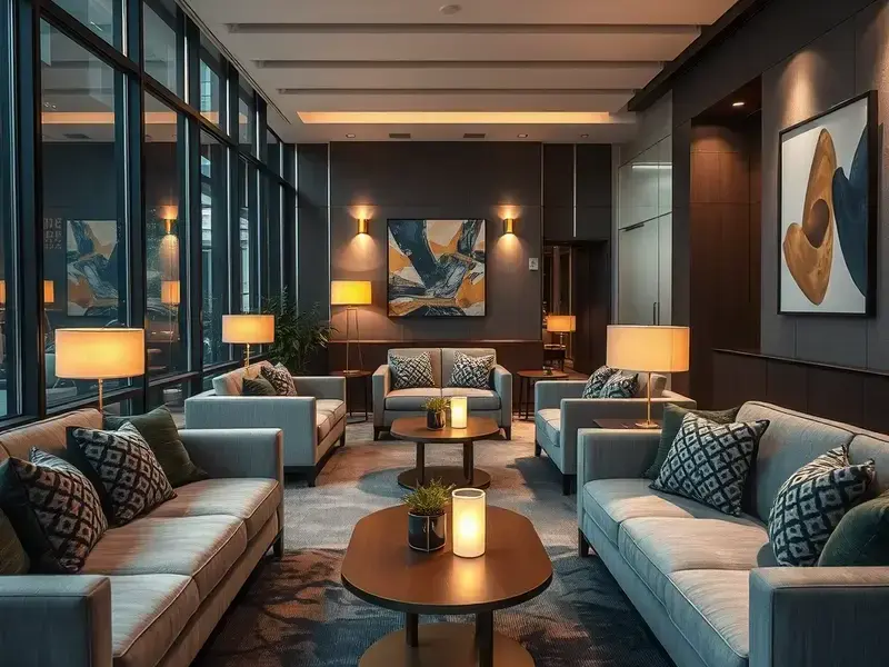 Lounge area